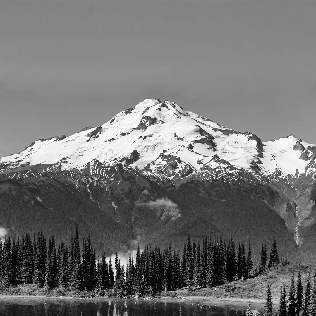 Glacier Peak (View from Image Lake, North Cascades, Washington) First Edition Sculpture Sculpted Peaks