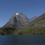 Going-to-the-Sun Mountain (View from Lake Mary, Glacier National Park, Montana) Sculpture Sculpted Peaks