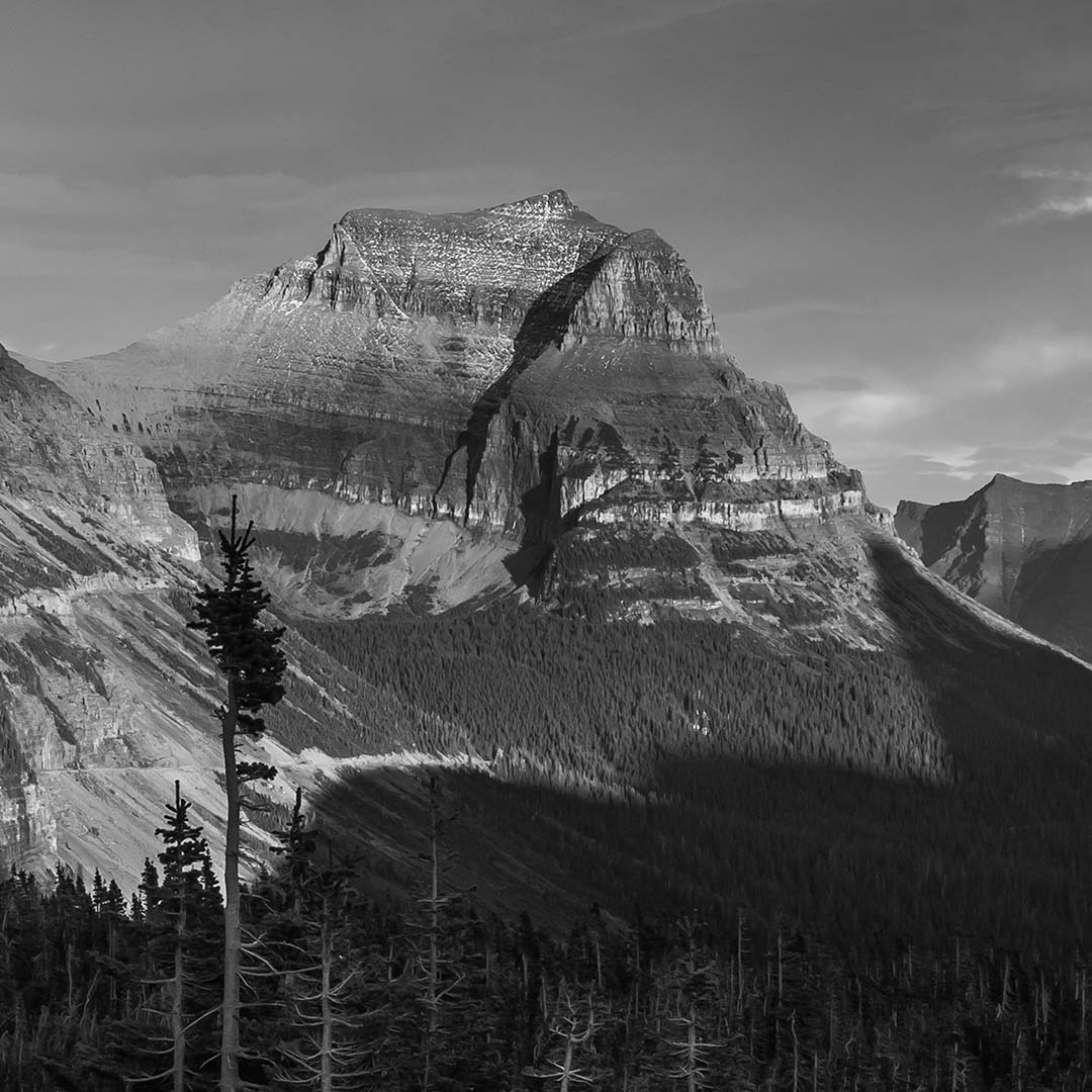 Going-to-the-Sun Mountain (West Face, Glacier National Park, Montana) First Edition Sculpture Sculpted Peaks
