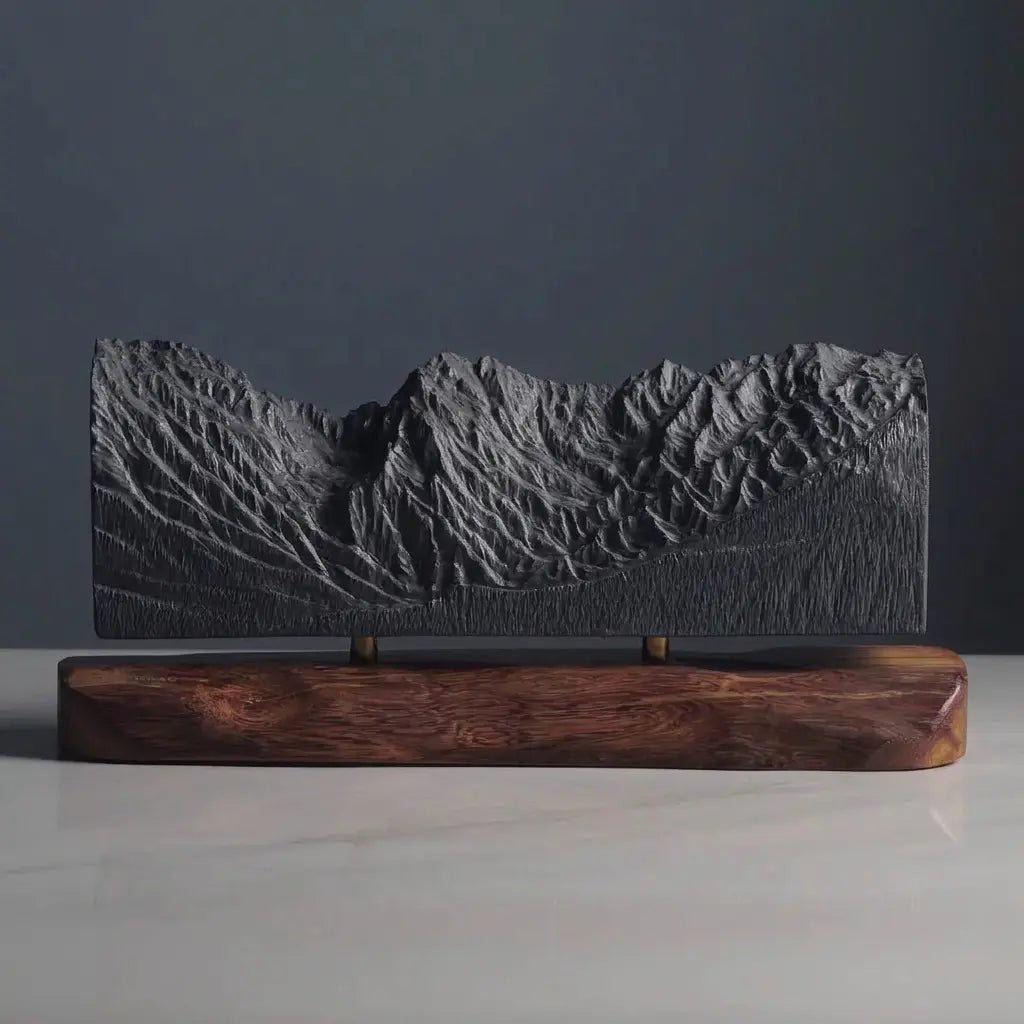 The Gore Range Sculpture (View from Piney River Ranch, Colorado) Sculpted Peaks