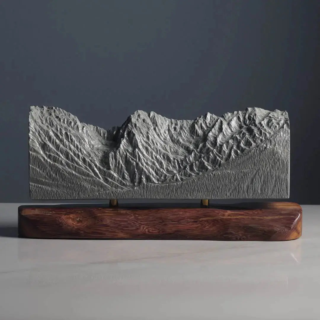 The Gore Range Sculpture (View from Piney River Ranch, Colorado) Sculpted Peaks