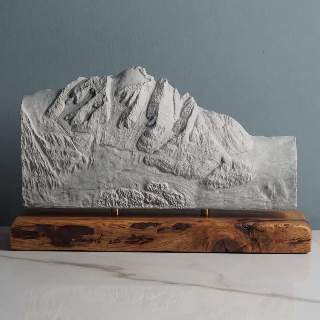 Gran Paradiso Sculpture Sculpted Peaks