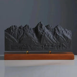 Grand Teton Sculpture (Moulton Barn View, Wyoming) Sculpted Peaks