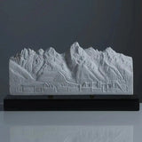 Grand Teton Sculpture (Moulton Barn View, Wyoming) Sculpted Peaks