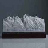 Grand Teton Sculpture (Moulton Barn View, Wyoming) Sculpted Peaks