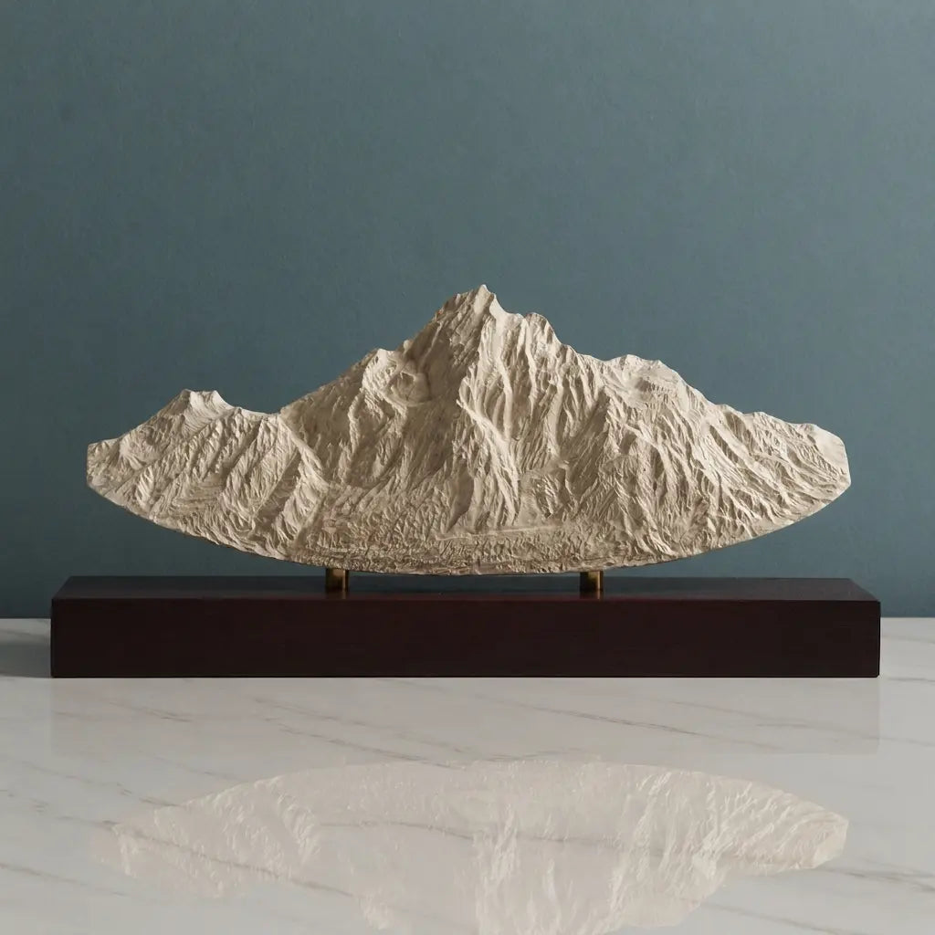 Grand Teton Sculpture - Colter Bay View Sculpted Peaks