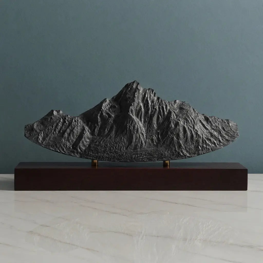Grand Teton Sculpture - Colter Bay View Sculpted Peaks