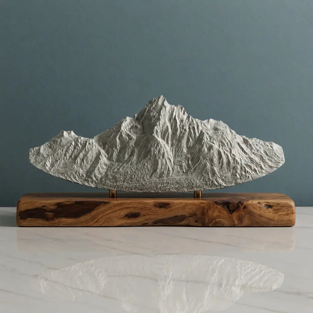 Grand Teton Sculpture - Colter Bay View Sculpted Peaks