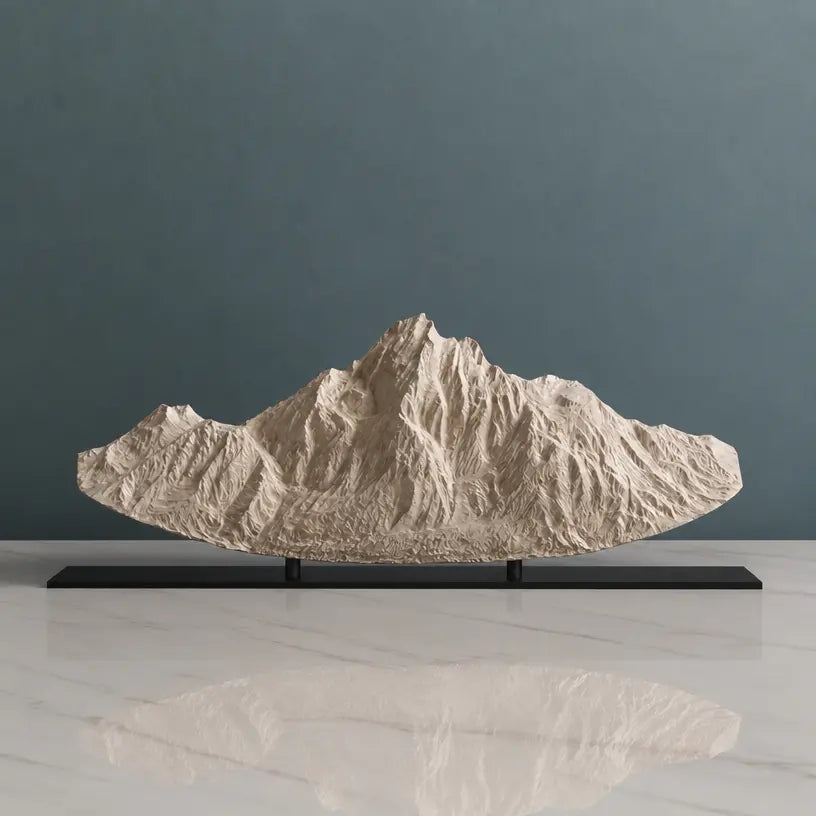 Grand Teton Sculpture - Colter Bay View Sculpted Peaks