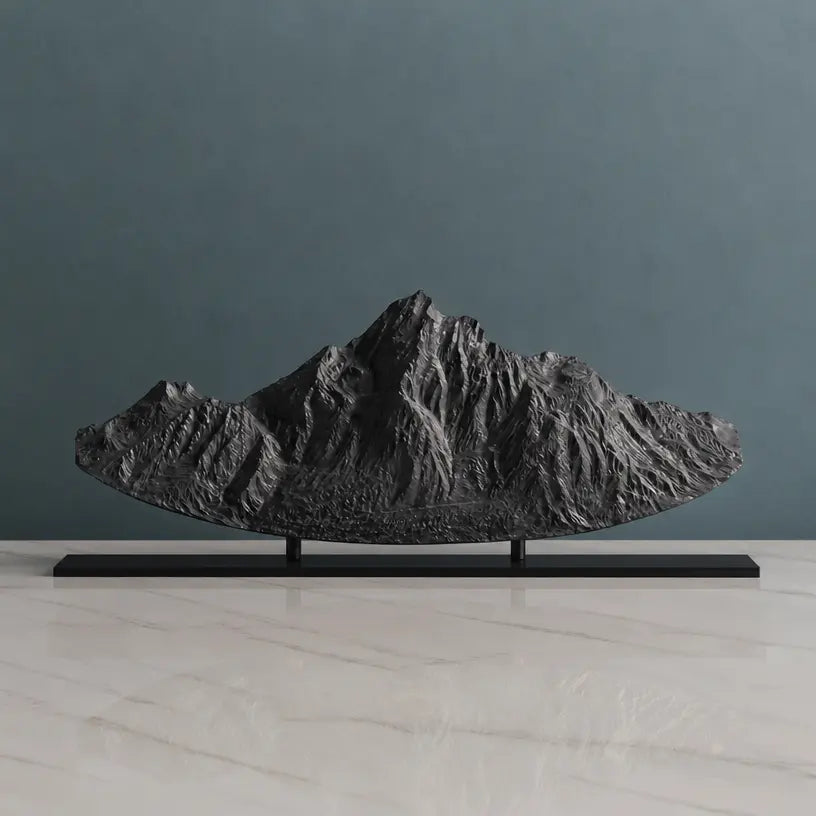 Grand Teton Sculpture - Colter Bay View Sculpted Peaks