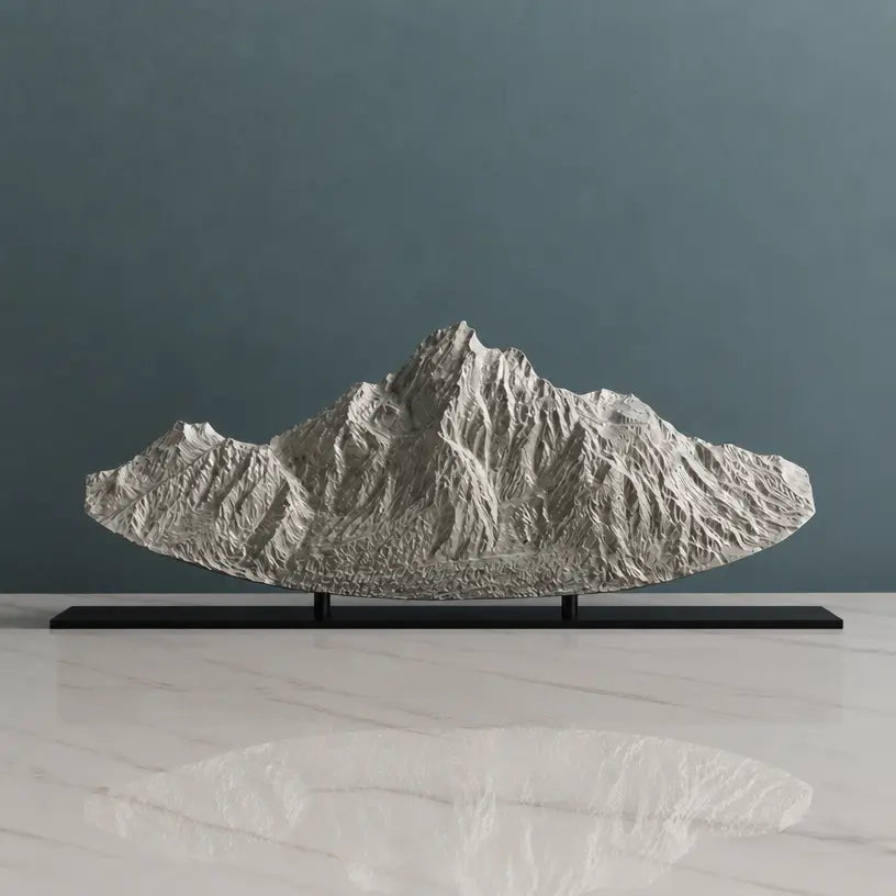 Grand Teton Sculpture - Colter Bay View Sculpted Peaks