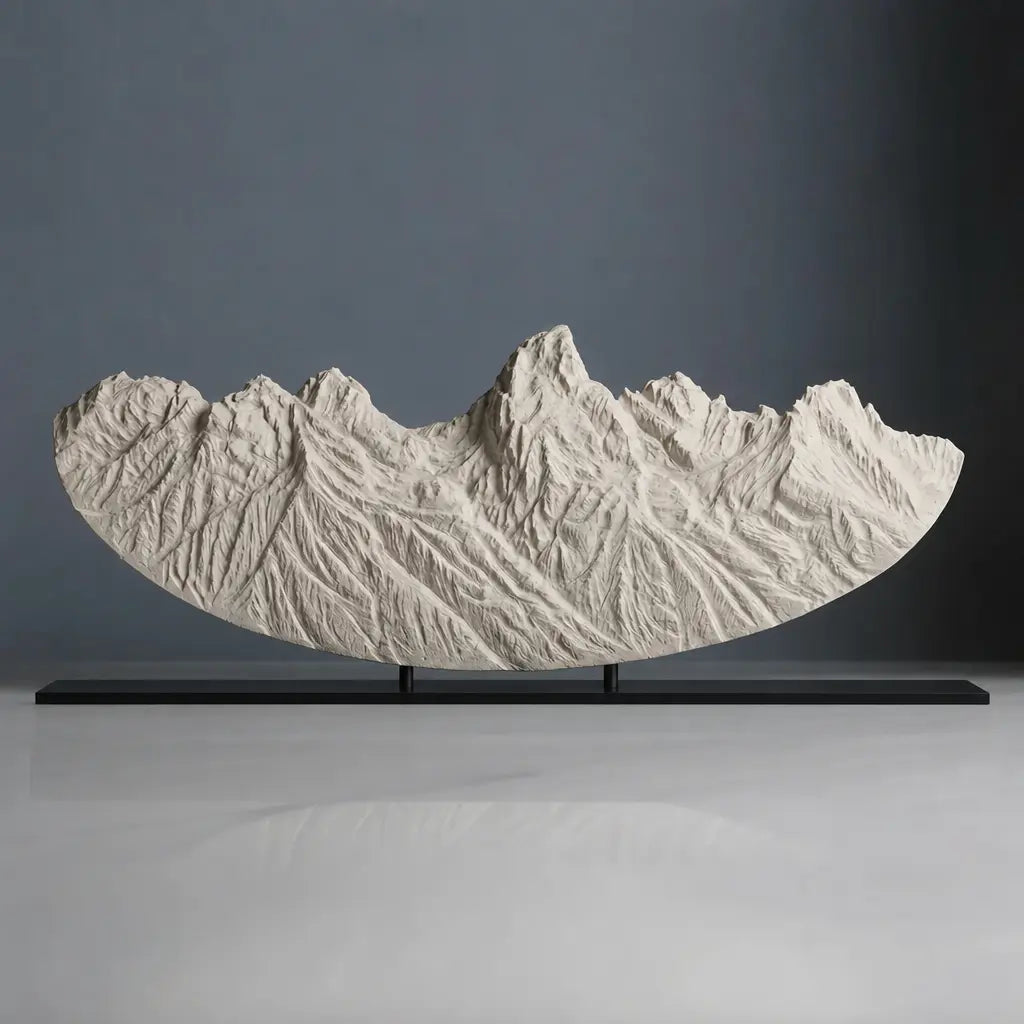 Grand Teton Sculpture (Antelope Flats Viewpoint) Sculpted Peaks