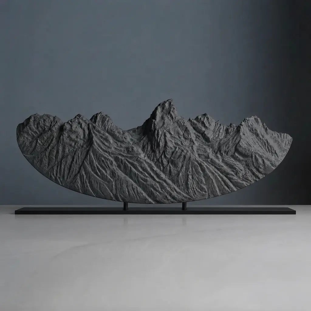 Grand Teton Sculpture (Antelope Flats Viewpoint) Sculpted Peaks