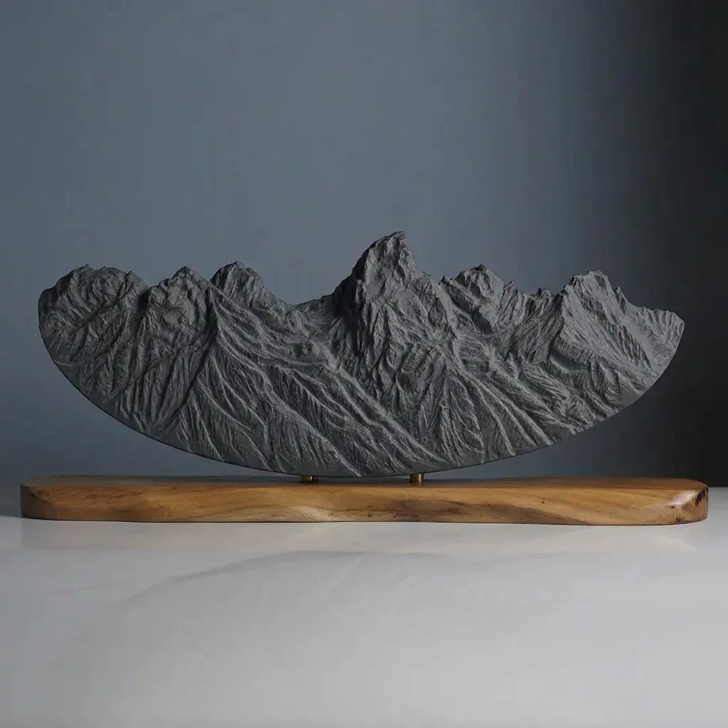 Grand Teton Sculpture (Antelope Flats Viewpoint) Sculpted Peaks