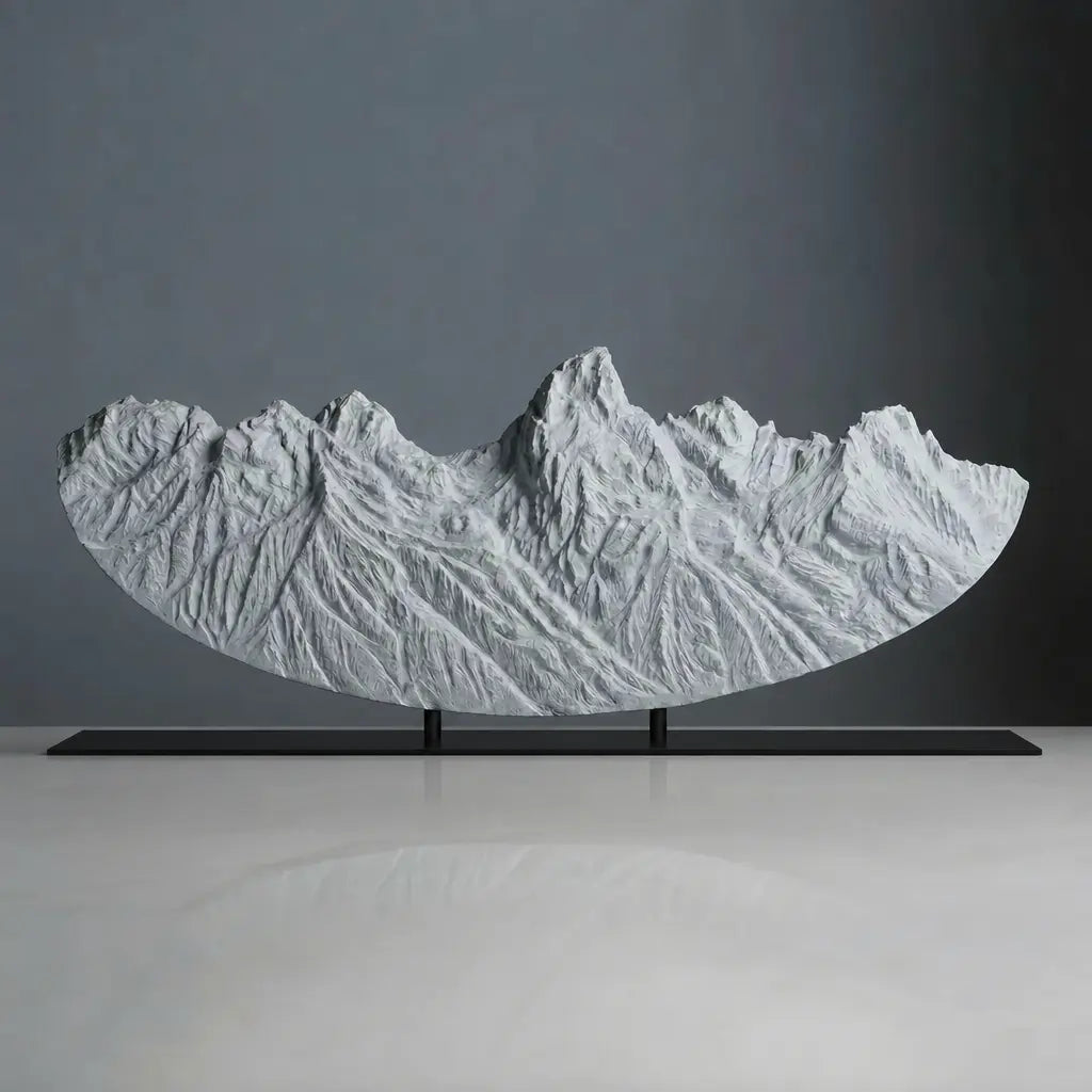 Grand Teton Sculpture (Antelope Flats Viewpoint) Sculpted Peaks