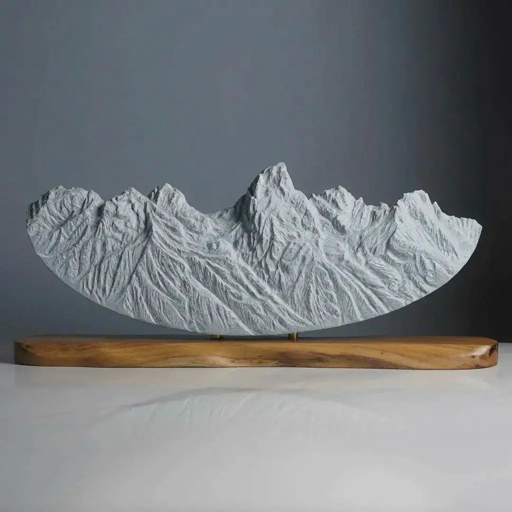 Grand Teton Sculpture (Antelope Flats Viewpoint) Sculpted Peaks