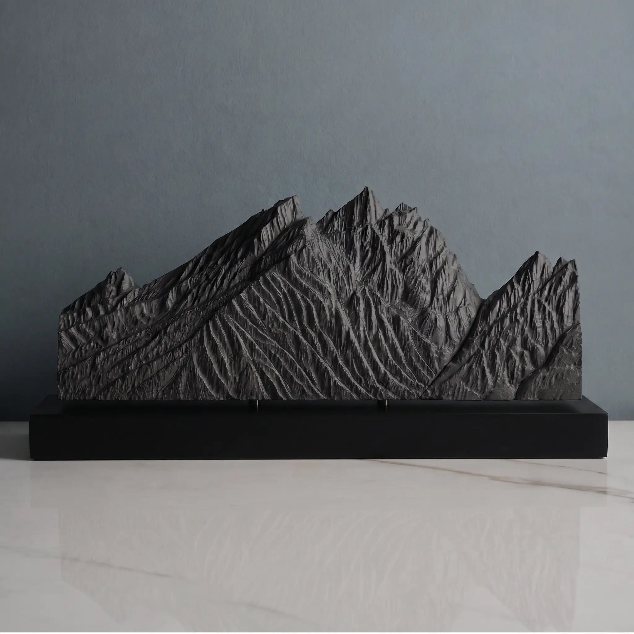 Grand Teton Sculpture (Mountain View Turnout, Wyoming) Sculpted Peaks