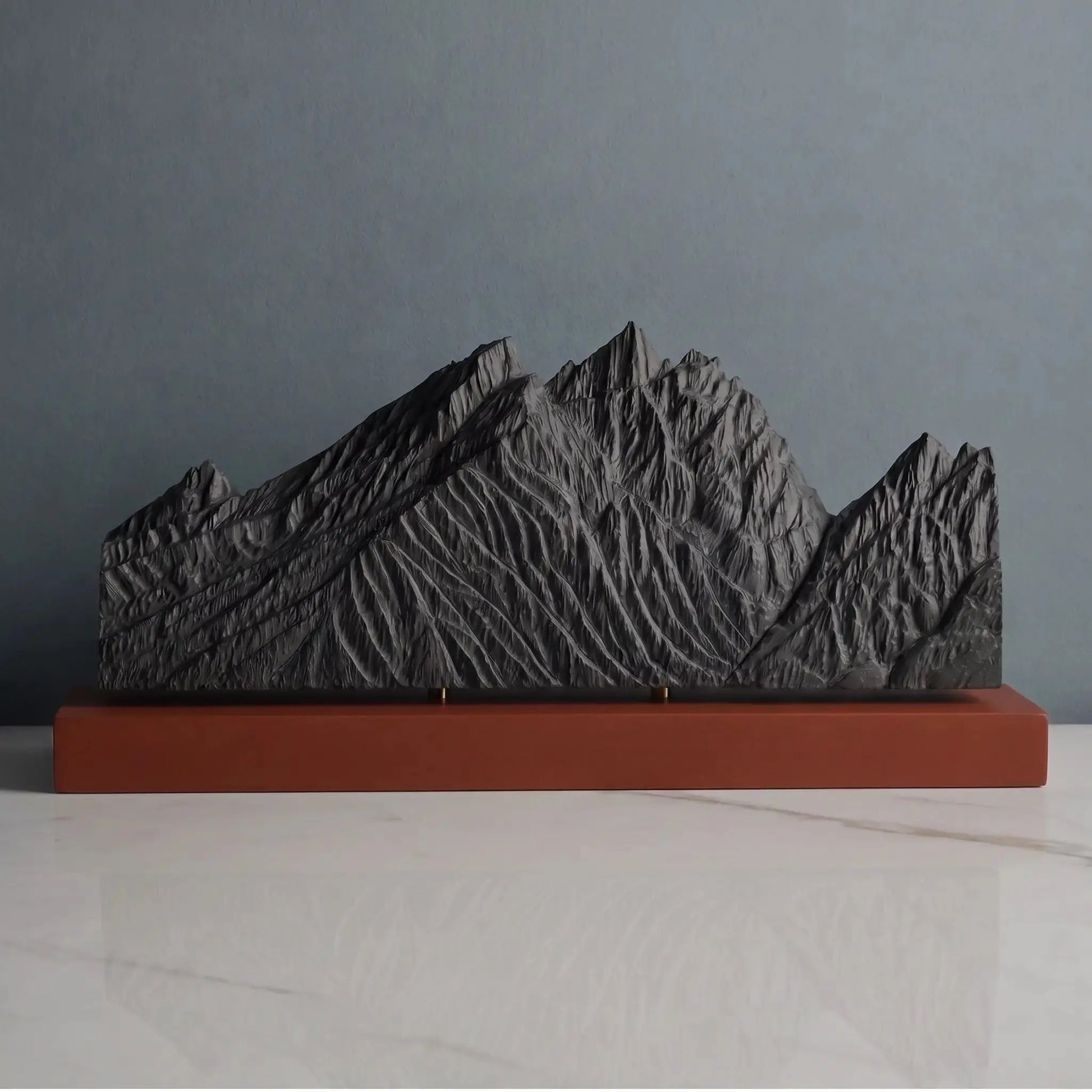 Grand Teton Sculpture (Mountain View Turnout, Wyoming) Sculpted Peaks
