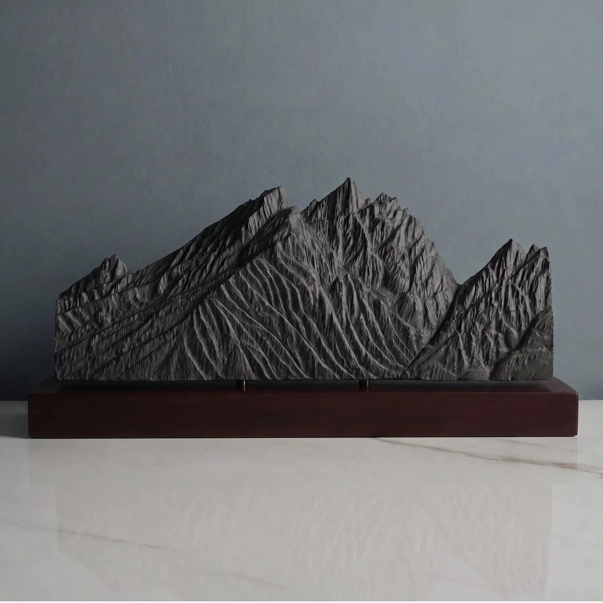 Grand Teton Sculpture (Mountain View Turnout, Wyoming) Sculpted Peaks