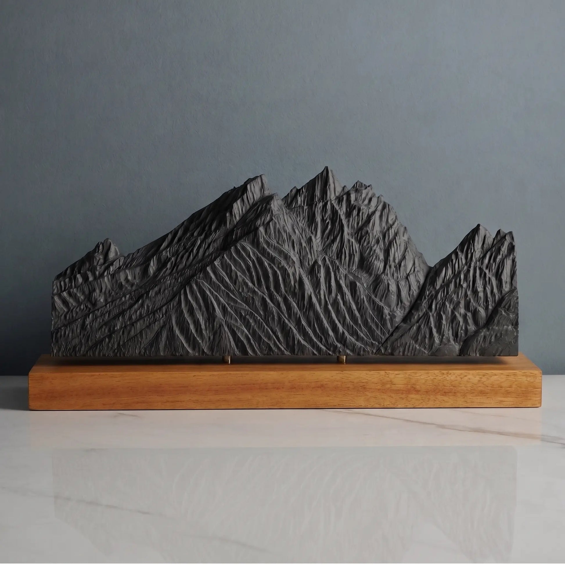 Grand Teton Sculpture (Mountain View Turnout, Wyoming) Sculpted Peaks