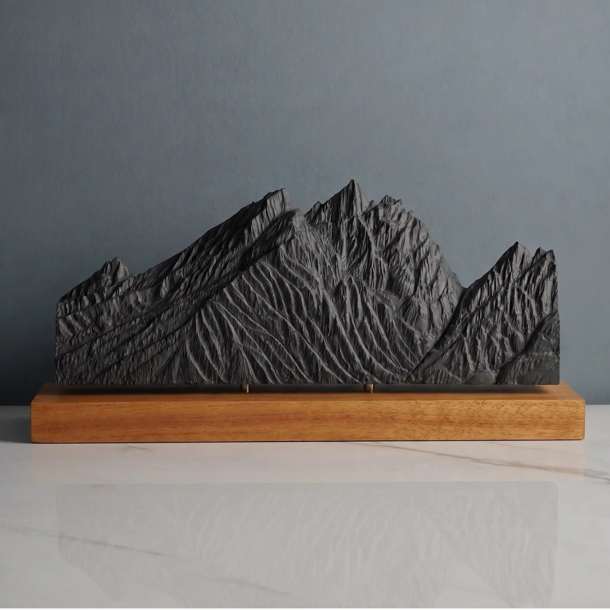 Grand Teton Sculpture (Mountain View Turnout, Wyoming) Sculpted Peaks