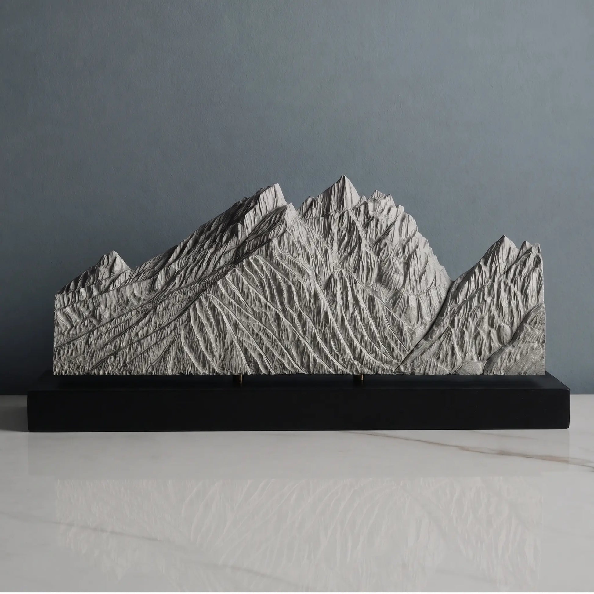 Grand Teton Sculpture (Mountain View Turnout, Wyoming) Sculpted Peaks