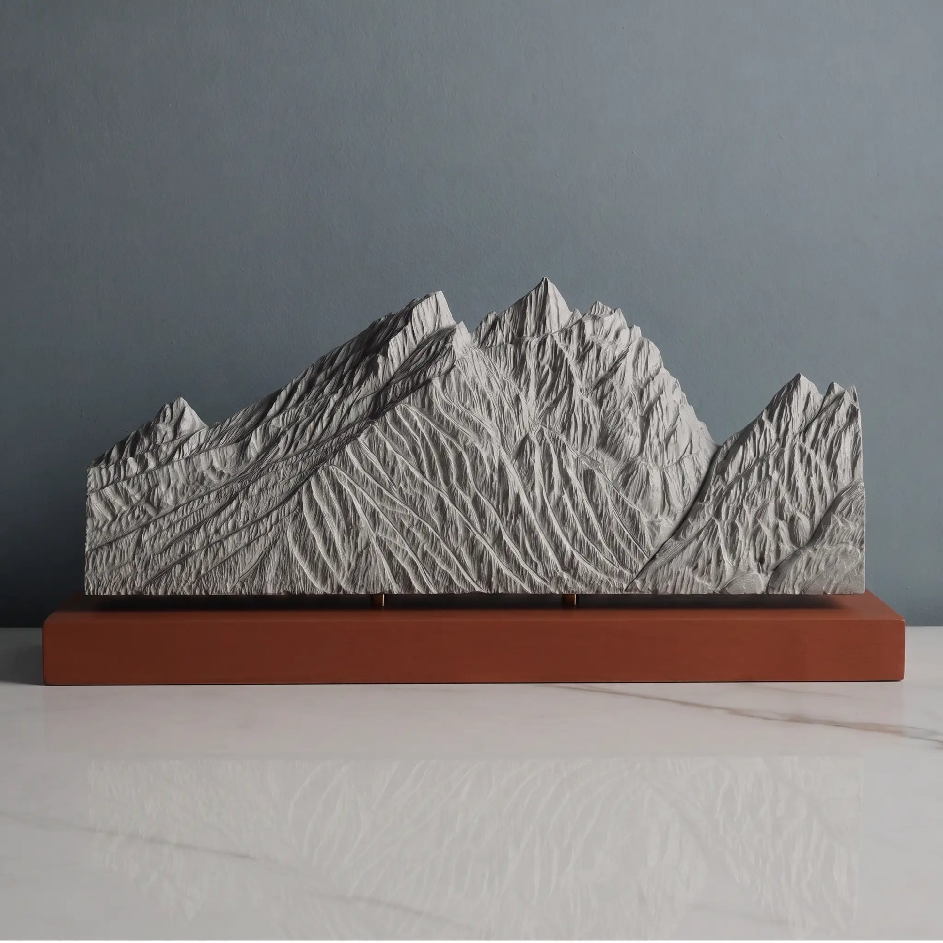Grand Teton Sculpture (Mountain View Turnout, Wyoming) Sculpted Peaks