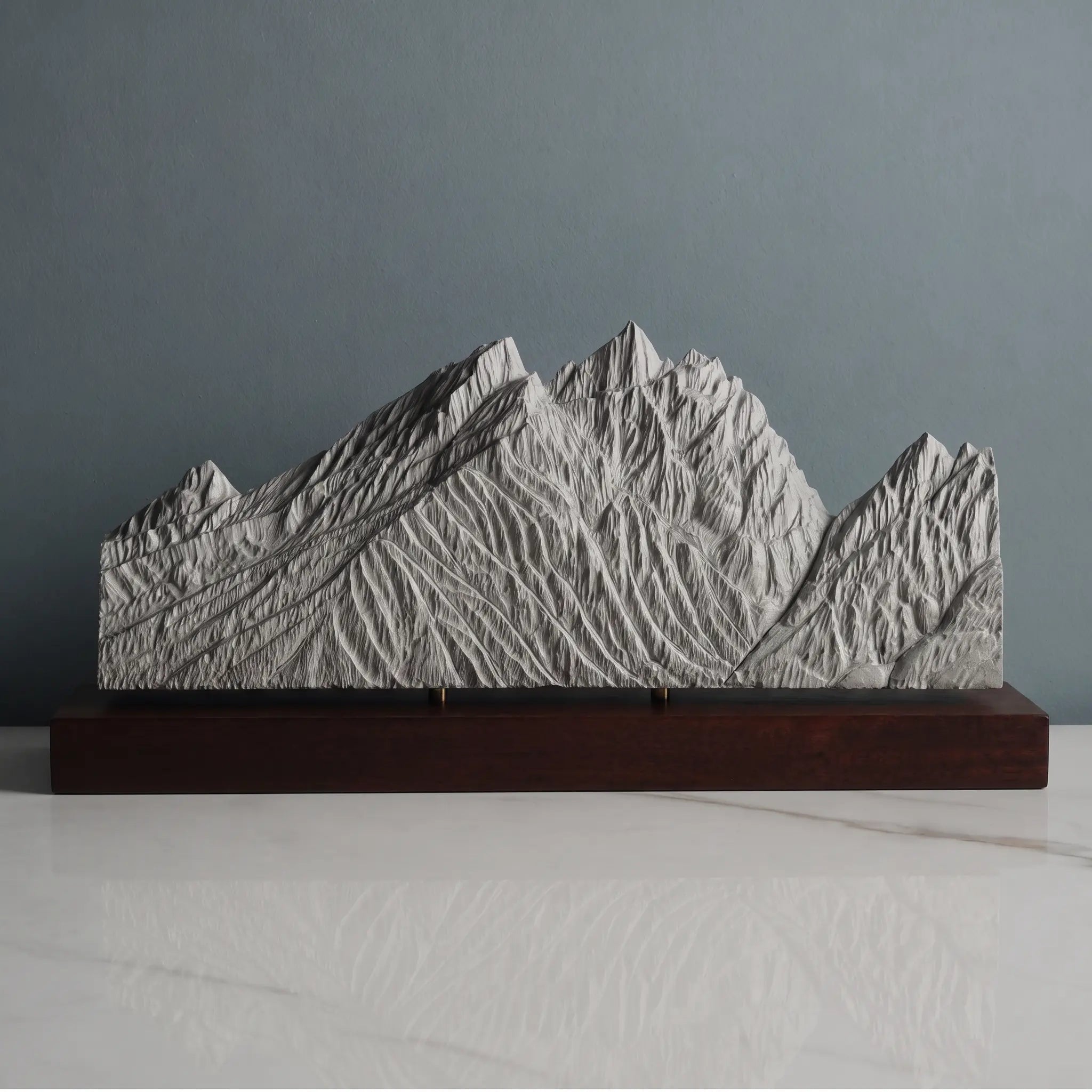Grand Teton Sculpture (Mountain View Turnout, Wyoming) Sculpted Peaks