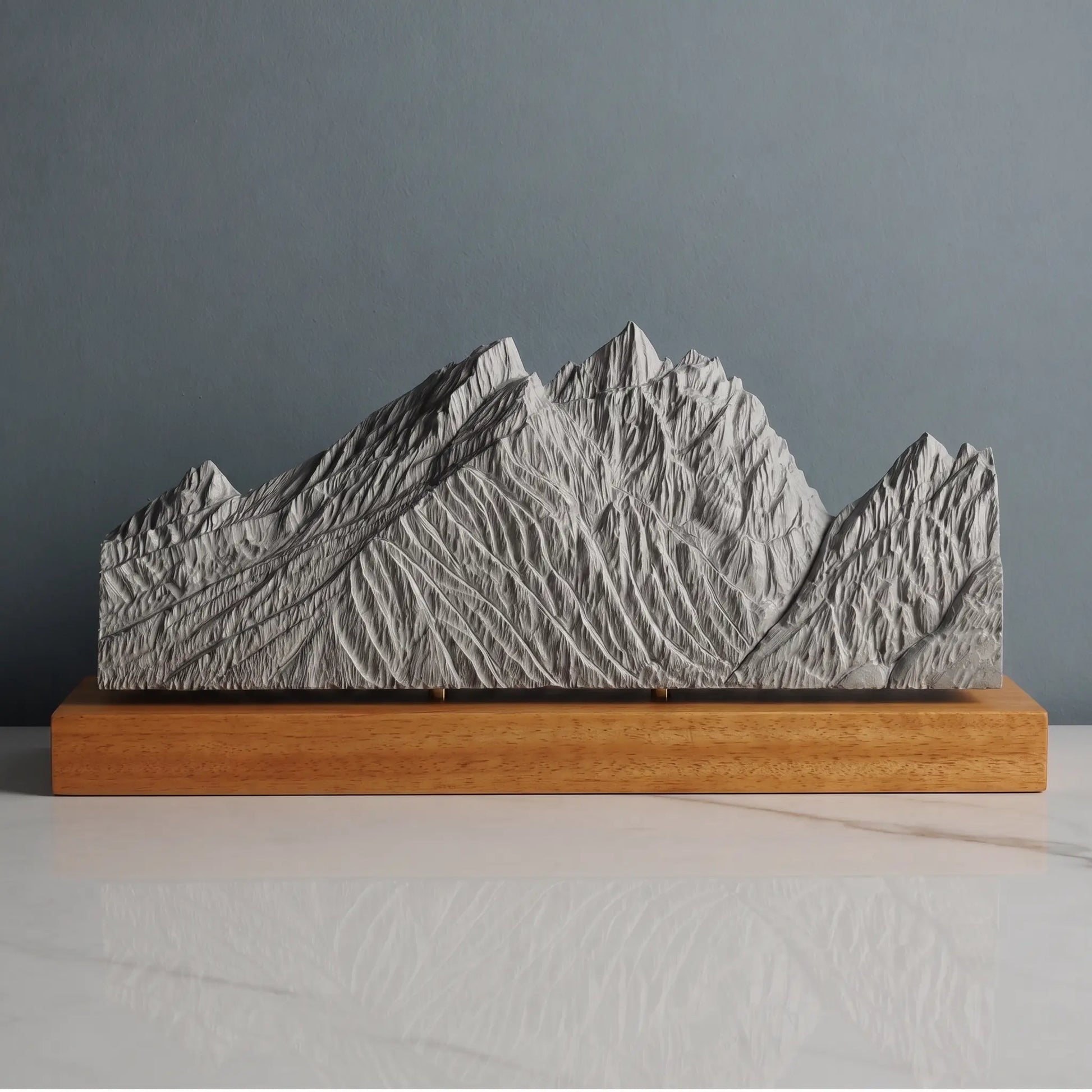Grand Teton Sculpture (Mountain View Turnout, Wyoming) Sculpted Peaks