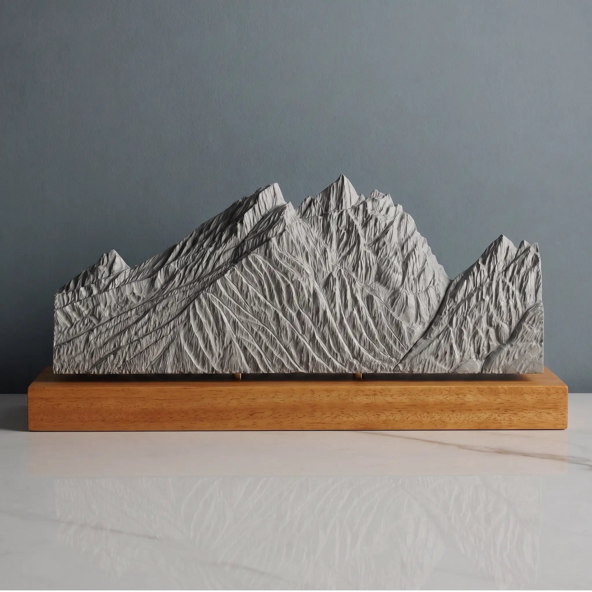 Grand Teton Sculpture (Mountain View Turnout, Wyoming) Sculpted Peaks
