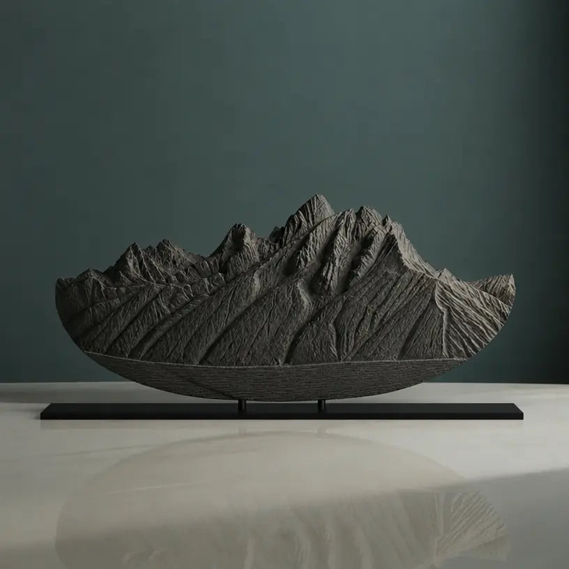 Grand Teton Sculpture (Snake River Overlook) Sculpted Peaks