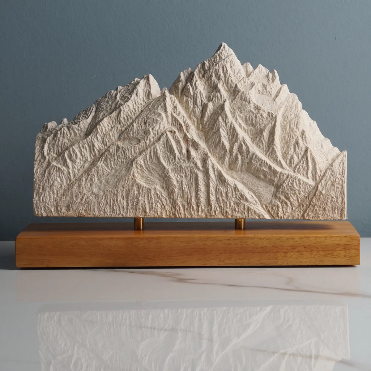Grand Teton Sculpture - Summit Pyramid Sculpted Peaks