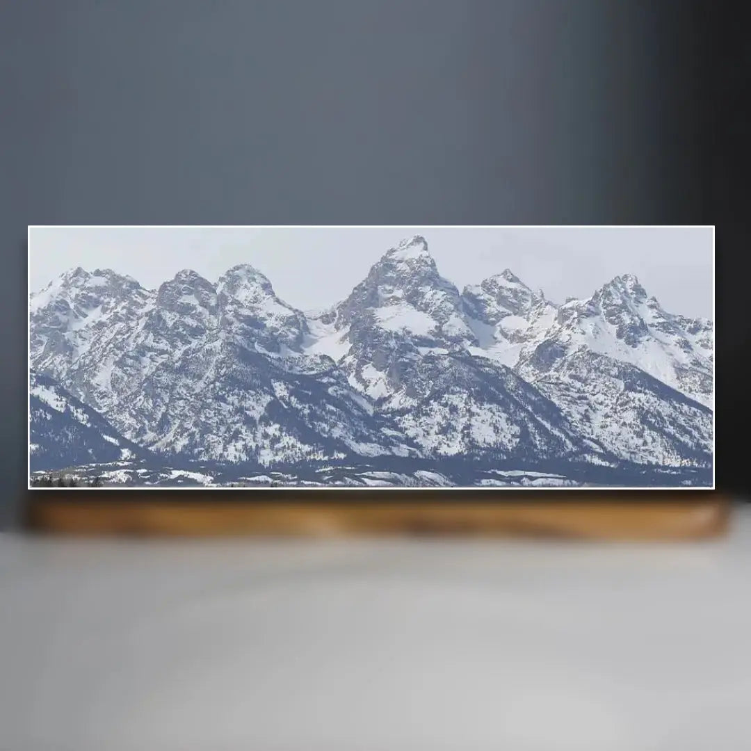 Grand Teton Sculpture (Antelope Flats Viewpoint) Sculpted Peaks