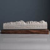 Grand Teton Sculpture (Panorama View, Wyoming)