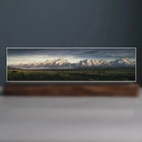 Grand Teton Sculpture (Panorama View, Wyoming)