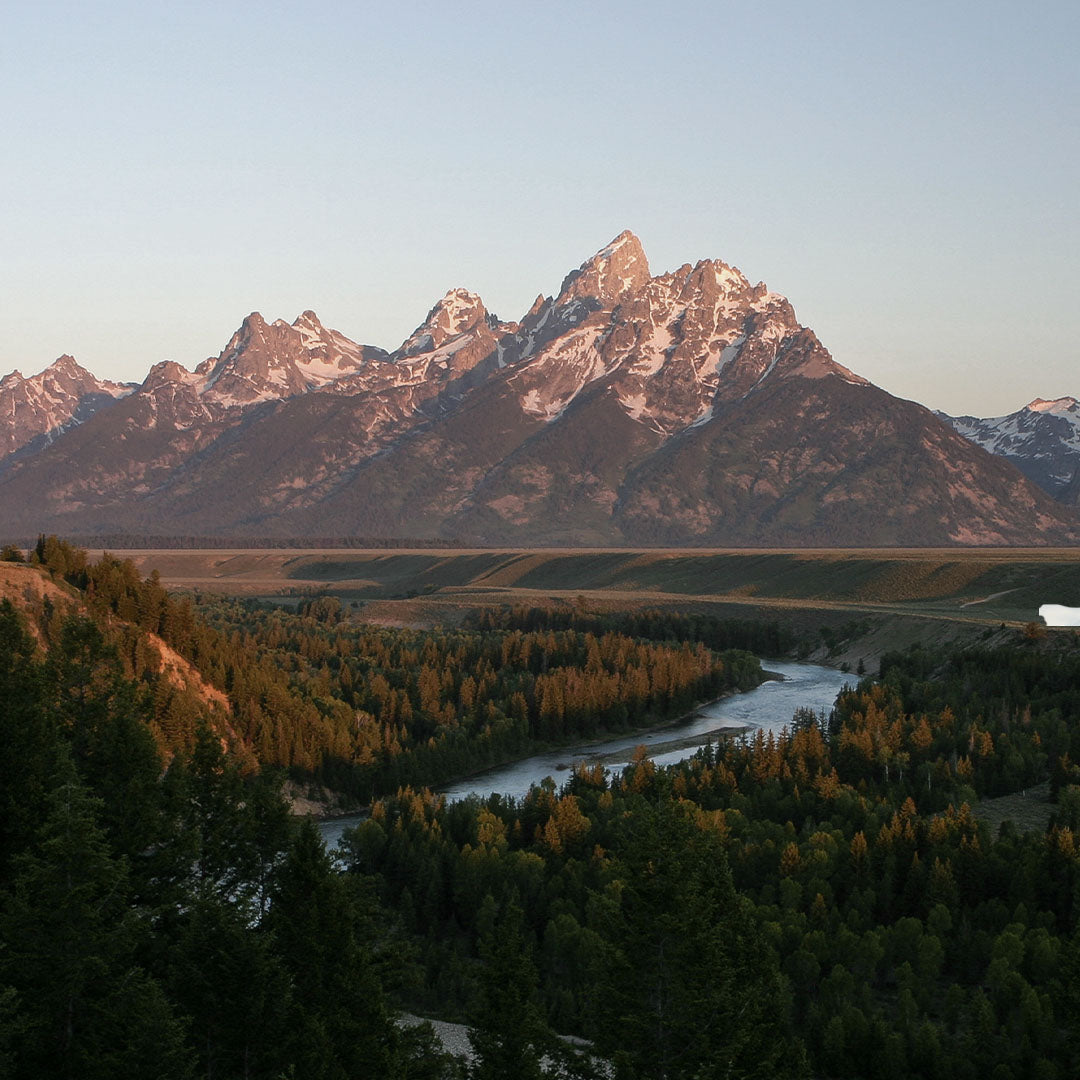 Grand Teton Sculpture (Snake River Overlook) Sculpted Peaks