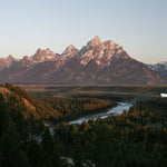 Grand Teton Sculpture (Snake River Overlook) Sculpted Peaks