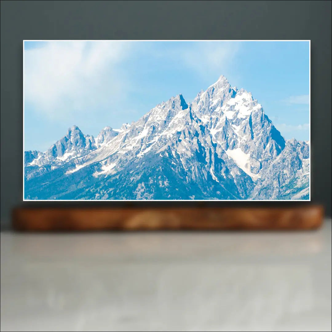 Grand Teton Sculpture (Jackson Lake Lodge, Wyoming) Sculpted Peaks