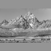Grand Teton (View from Jackson Lake, Wyoming) First Edition Sculpture Sculpted Peaks