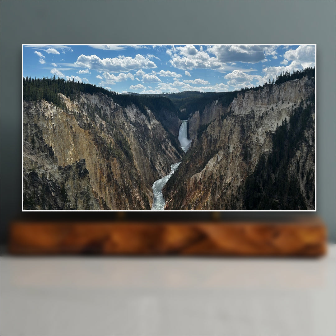 Grand Canyon of the Yellowstone Sculpture - Artist Point