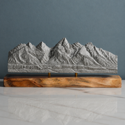 Grand Teton Sculpture - Glacier View Turnout