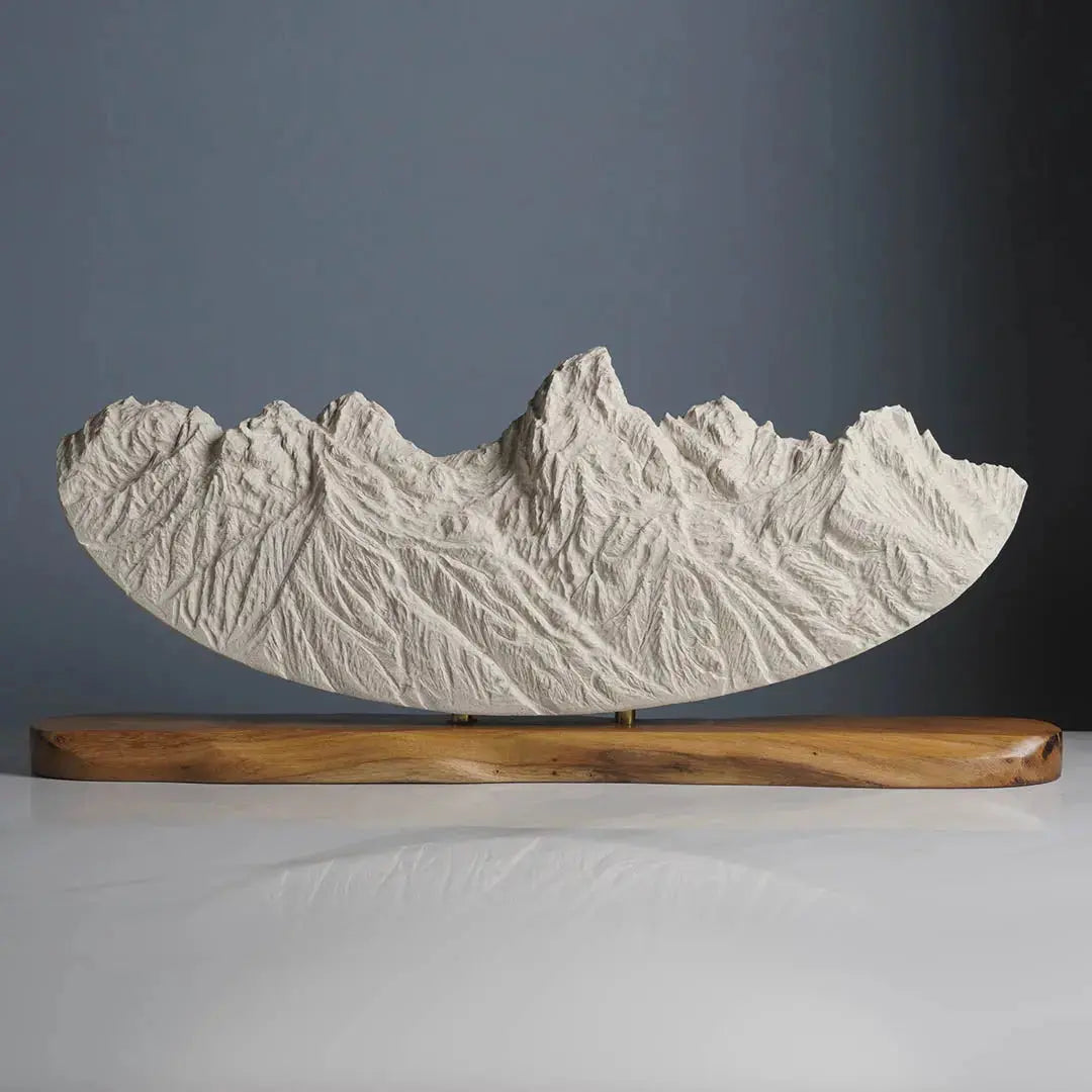 Grand Teton Sculpture (Antelope Flats Viewpoint) Sculpted Peaks