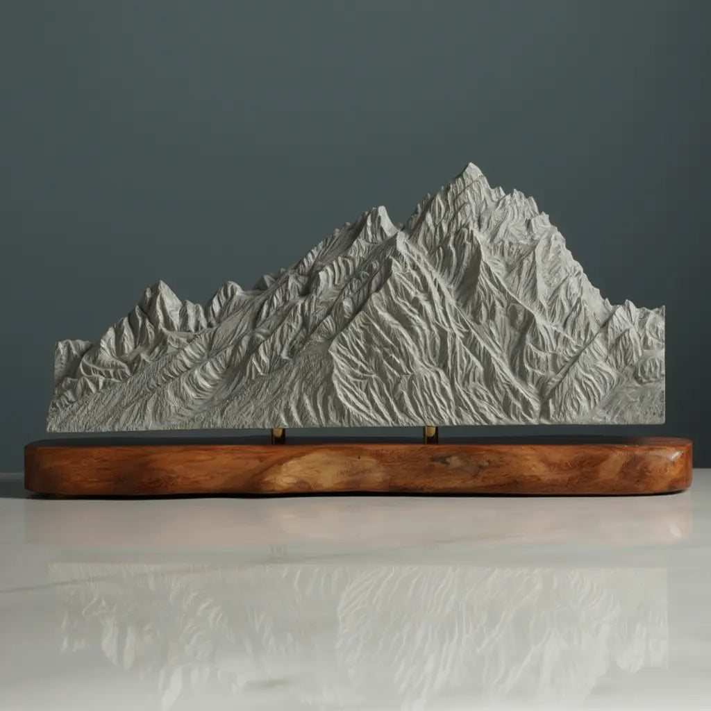 Grand Teton Sculpture (Jackson Lake Lodge, Wyoming)