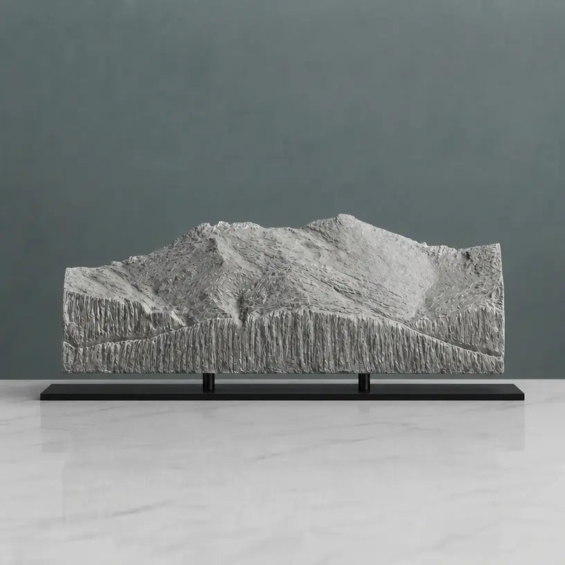 Grandfather Mountain Sculpture (View from Blue Ridge Parkway, North Carolina) Sculpted Peaks
