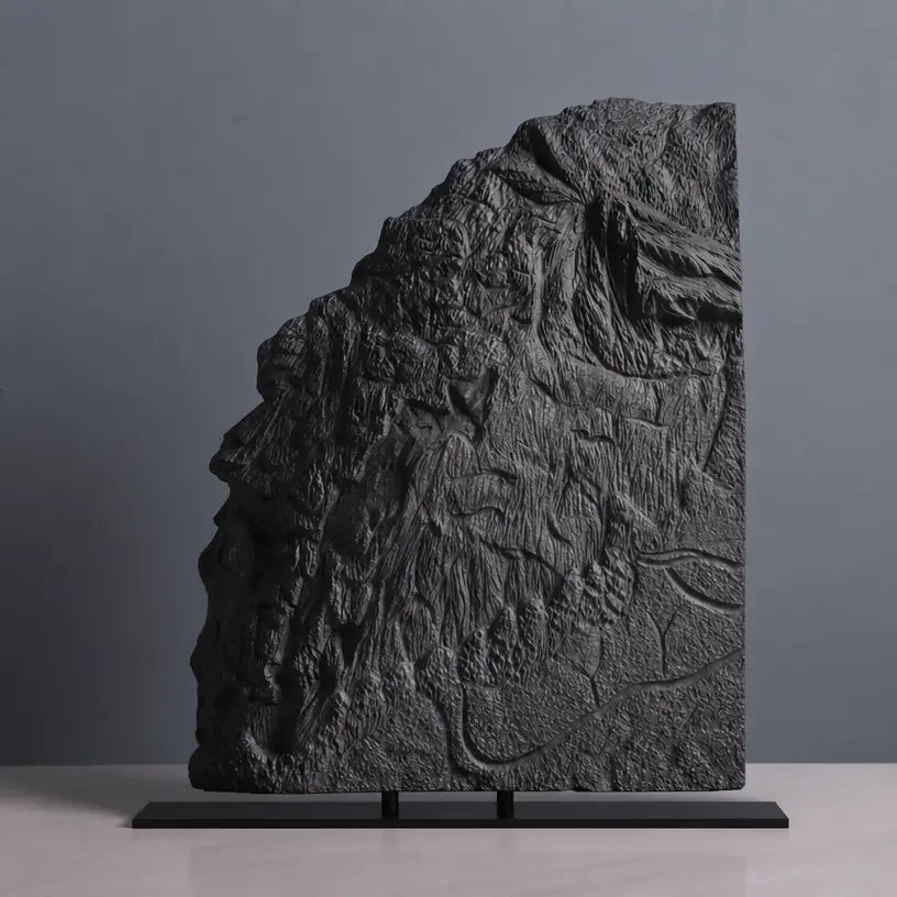 Grandfather Mountain Sculpture (Profile View, North Carolina) Sculpted Peaks