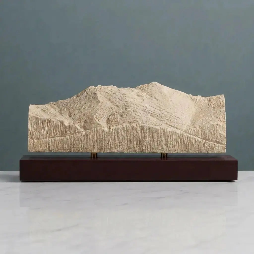 Grandfather Mountain Sculpture (View from Blue Ridge Parkway, North Carolina) Sculpted Peaks