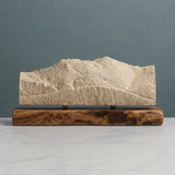 Grandfather Mountain Sculpture (View from Blue Ridge Parkway, North Carolina)