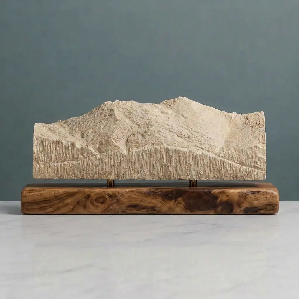 Grandfather Mountain Sculpture (View from Blue Ridge Parkway, North Carolina) Sculpted Peaks