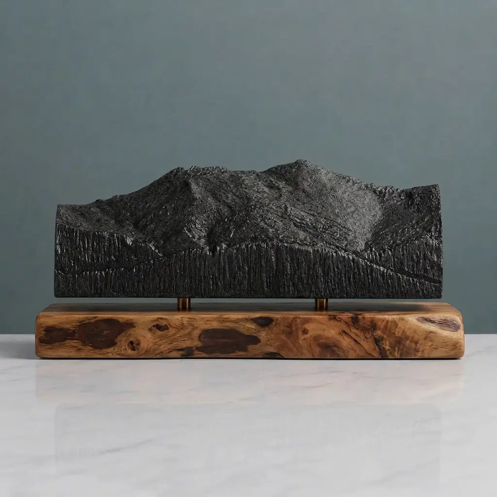 Grandfather Mountain Sculpture (View from Blue Ridge Parkway, North Carolina) Sculpted Peaks