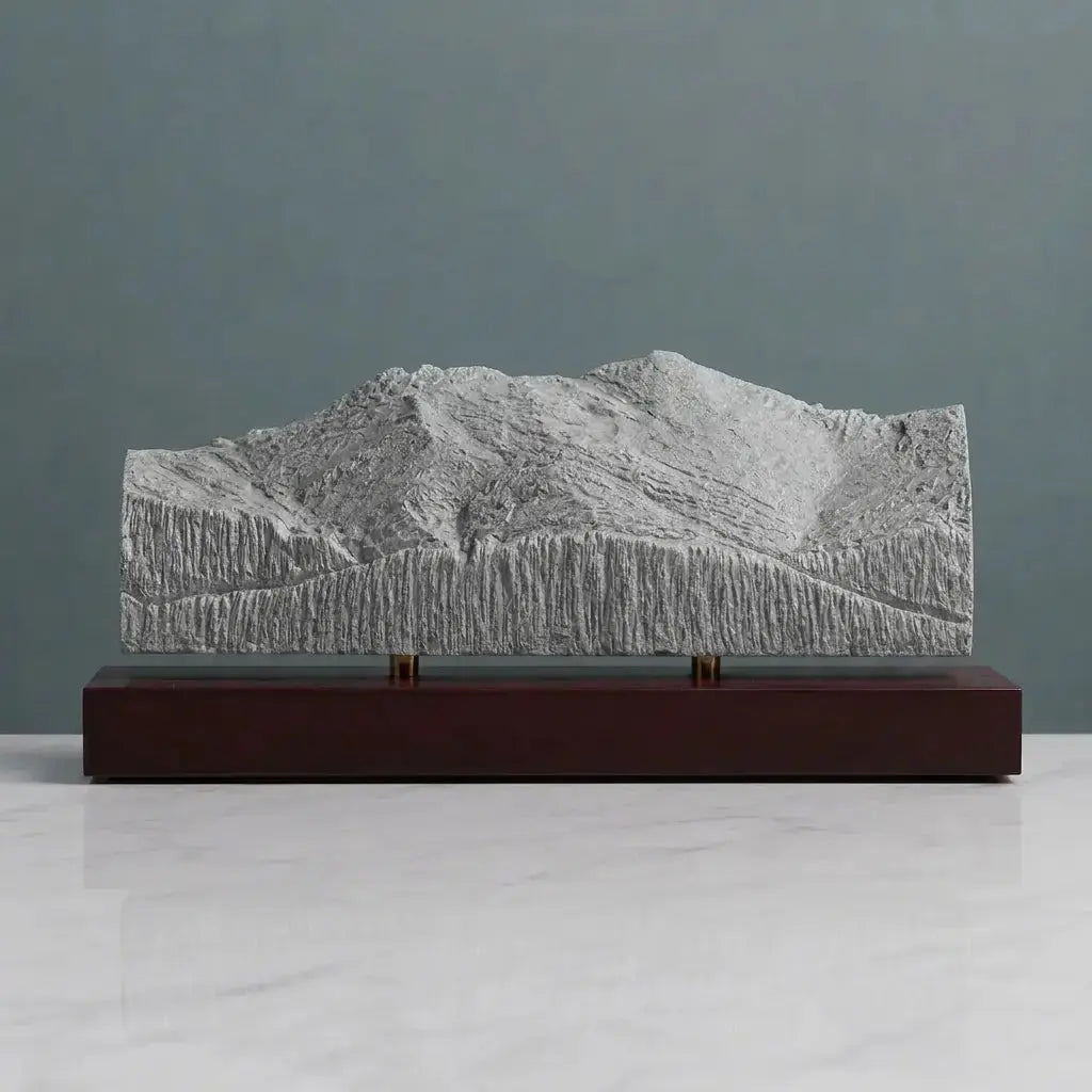Grandfather Mountain Sculpture (View from Blue Ridge Parkway, North Carolina) Sculpted Peaks